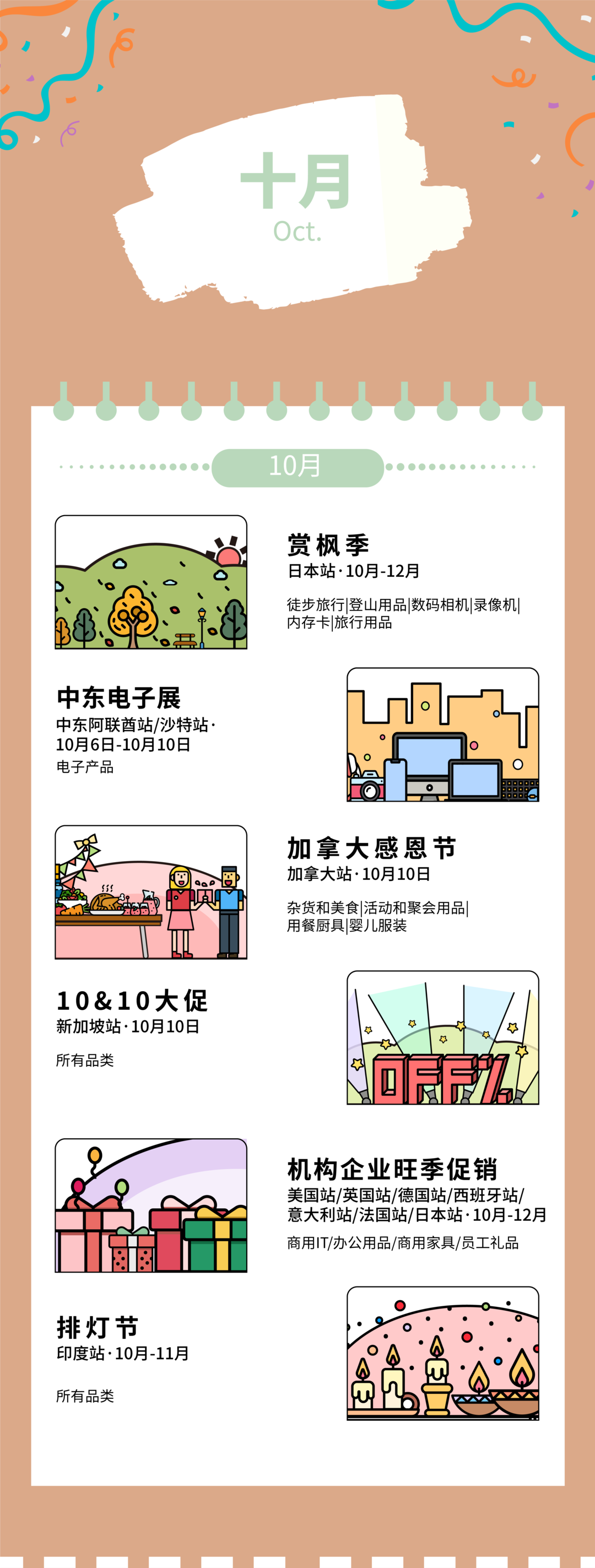 2022跨境营销日历 | 亚马逊123个大卖热点，收藏起来，一个不漏走！