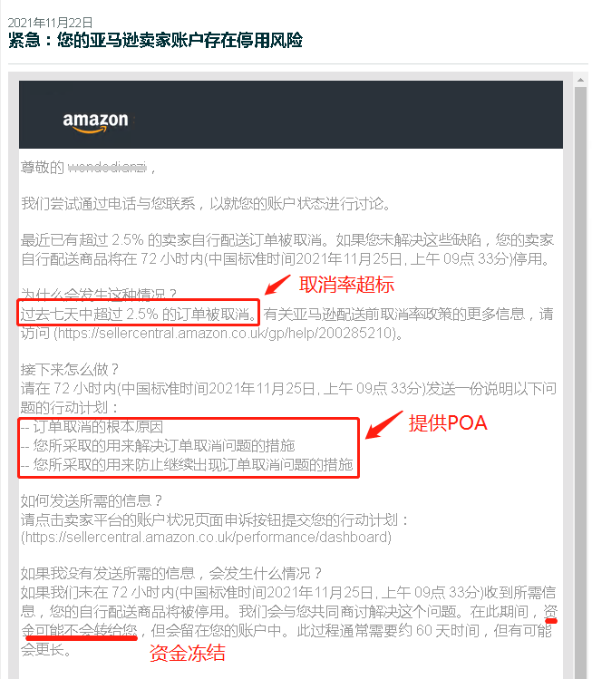 【亚马逊】自发货权限停用 —— 封店篇
