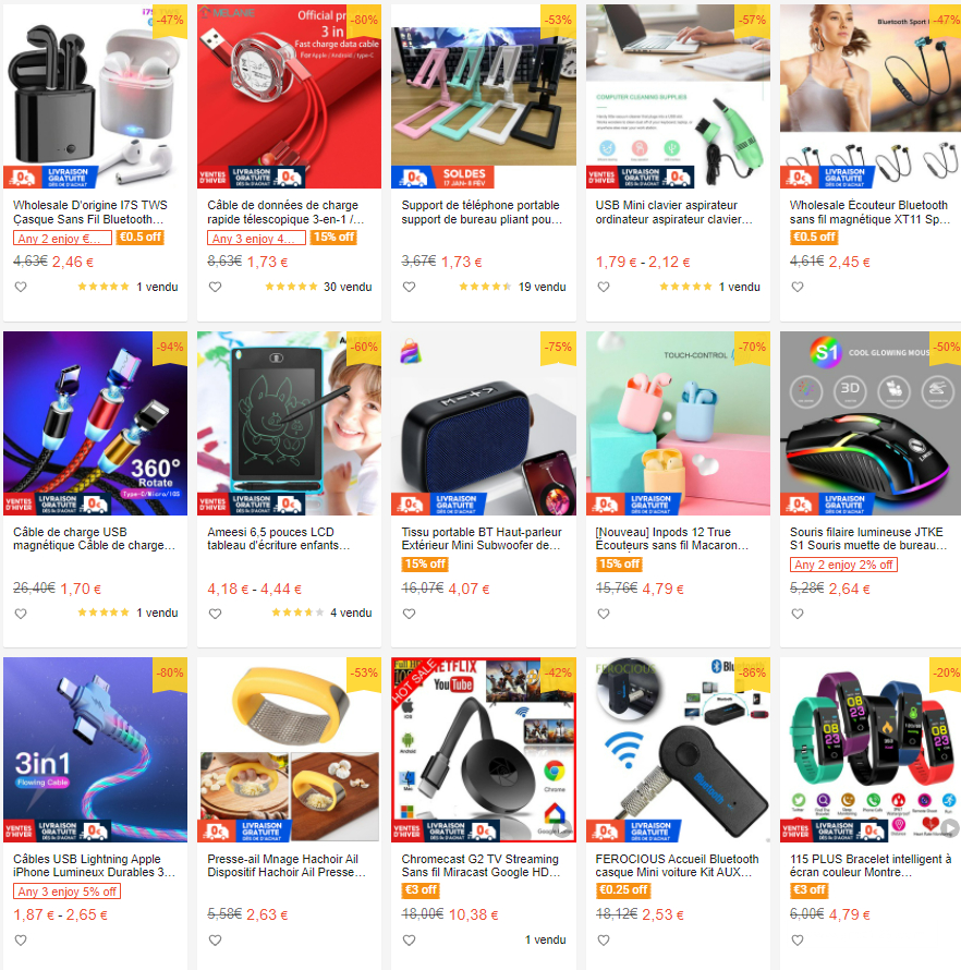 【Shopee市场周报】虾皮法国站2022年2月第3周市场周报