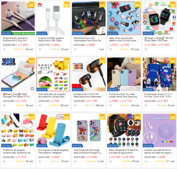 【Shopee市场周报】虾皮智利站2022年1月第4周市场周报