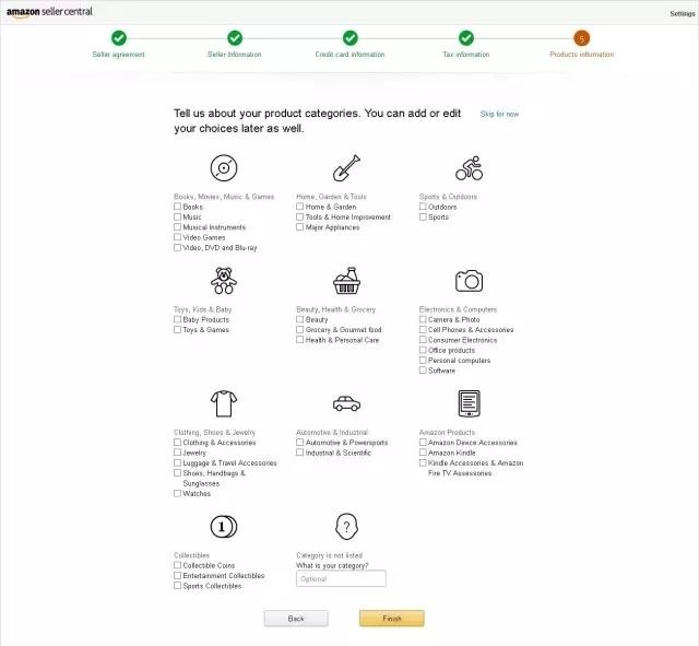 【亚马逊新手开店】亚马逊自注册（个人注册）流程详解