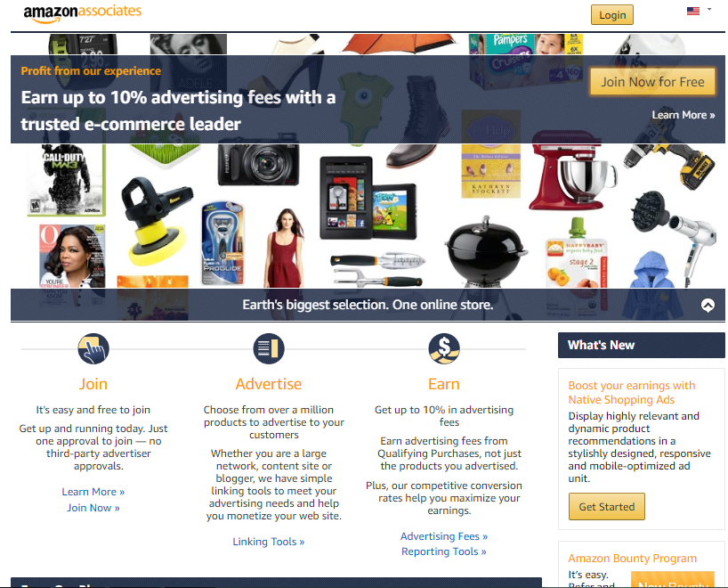 亚马逊联盟Amazon Affiliate
