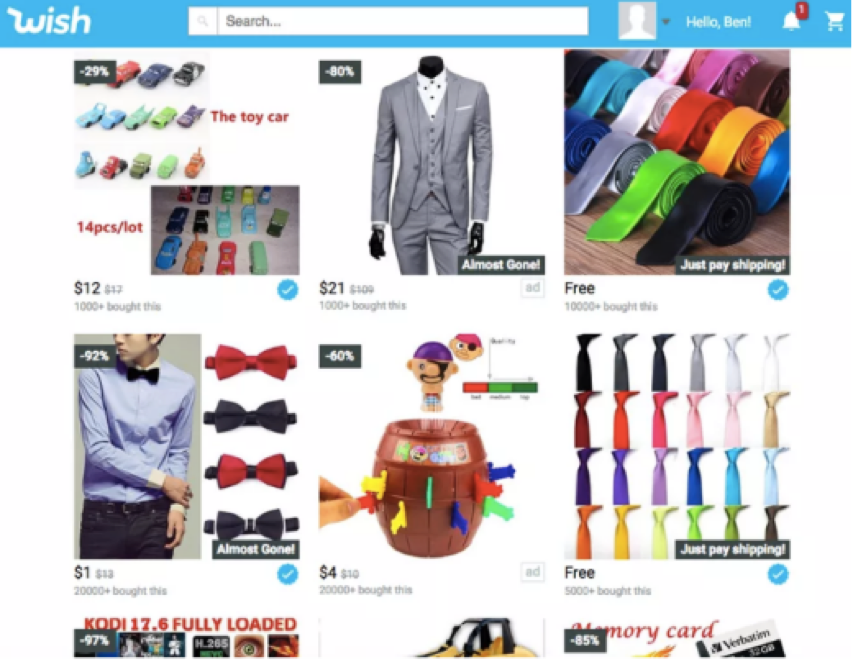 营收首超10亿美金，Wish欲成为销售帝国匹敌沃尔玛！