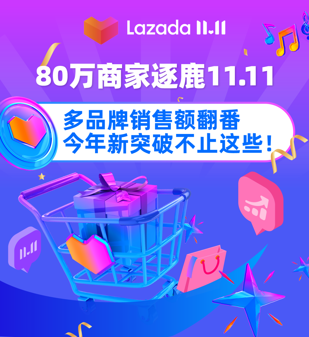 80万商家逐鹿11.11，前12小时多品牌销售额翻番！