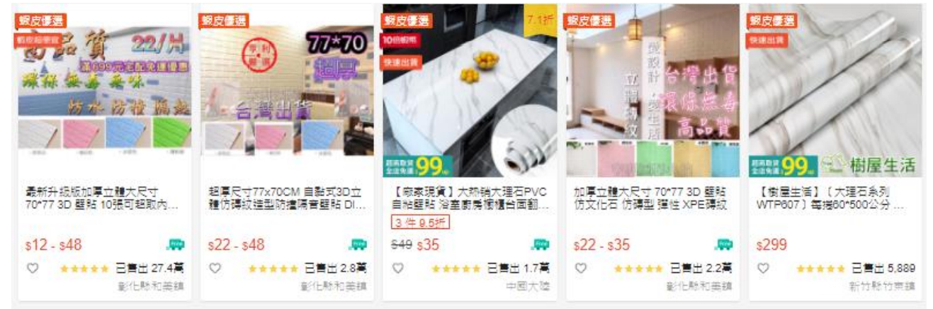 【Shopee市场周报】虾皮台湾站2021年3月第4周市场周报