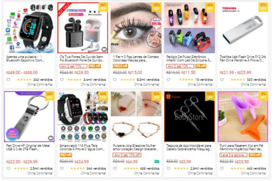 【Shopee市场周报】虾皮巴西站2021年3月第4周市场周报