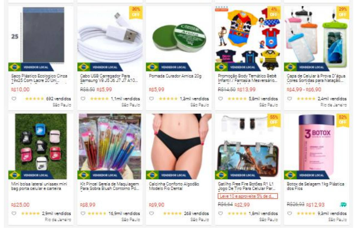 【Shopee市场周报】虾皮巴西站2021年2月第3周市场周报