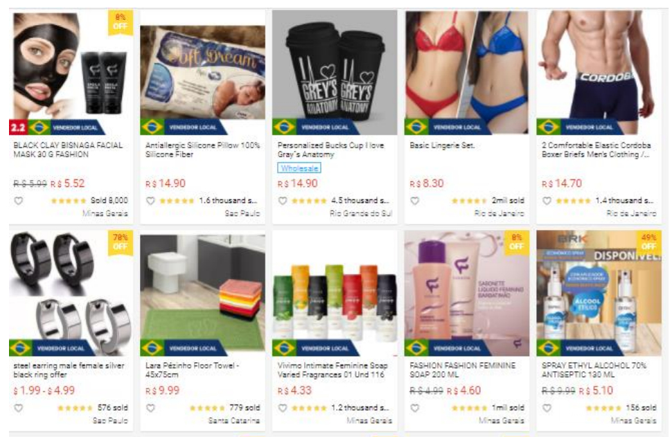 【Shopee市场周报】虾皮巴西站2021年2月第2周市场周报