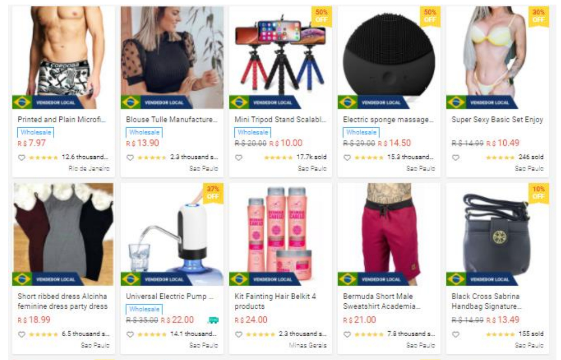 【Shopee市场周报】虾皮巴西站2020年12月第4周市场周报