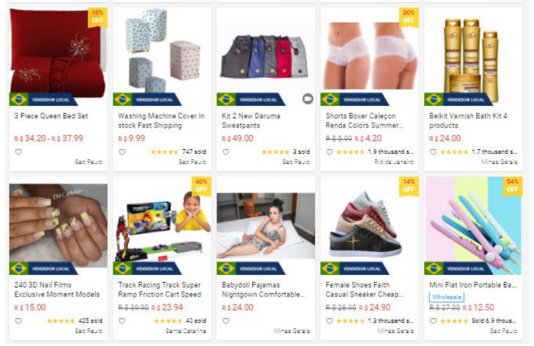 【Shopee市场周报】虾皮巴西站2020年12月第4周市场周报