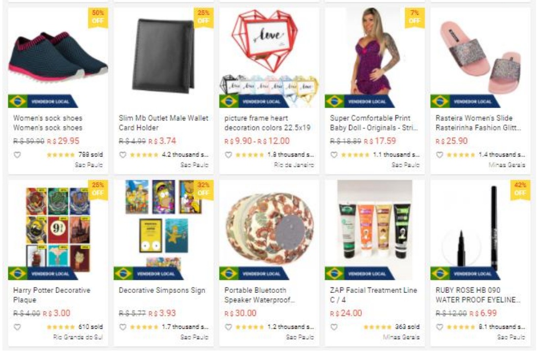 【Shopee市场周报】虾皮巴西站2020年12月第4周市场周报