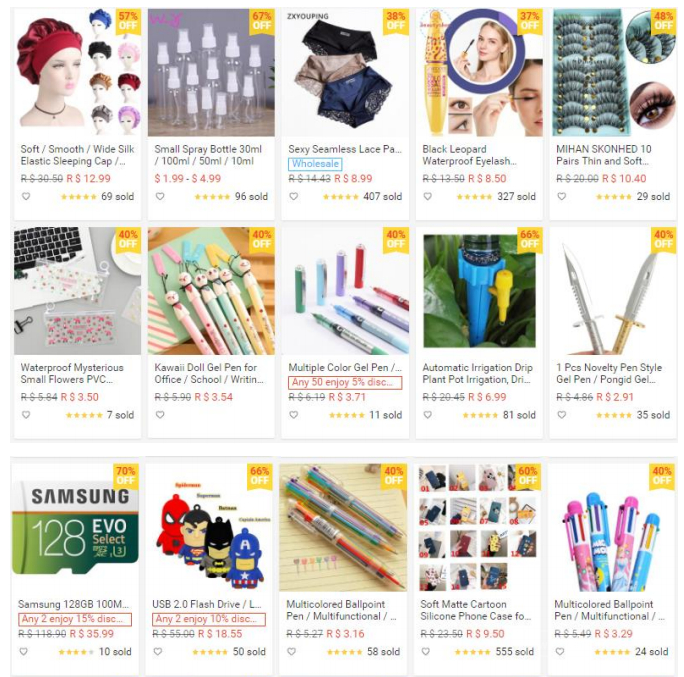 【Shopee市场周报】虾皮巴西站2020年8月第1周市场周报