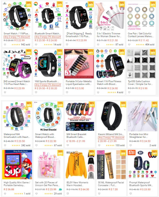 【Shopee市场周报】虾皮巴西站2020年4月第4周市场周报