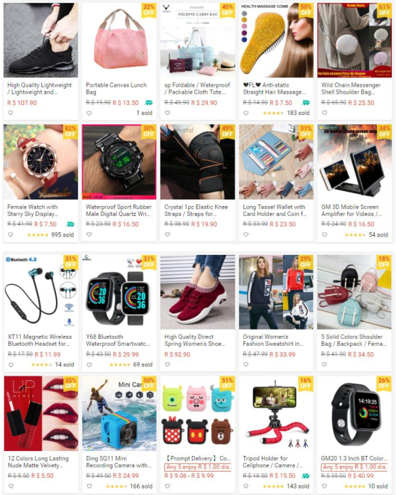 【Shopee市场周报】虾皮巴西站2020年4月第2周市场周报