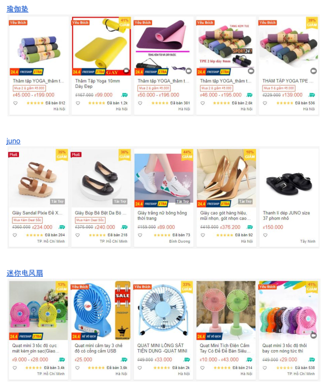 【Shopee市场周报】虾皮越南站2020年4月第1周市场周报