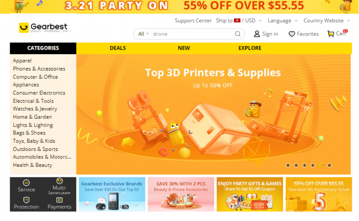 中国跨境平台Gearbest数据被泄露:含数百万用户和订单数据 中国跨境平台Gearbest数据被泄露:含数百万用户和订单数据