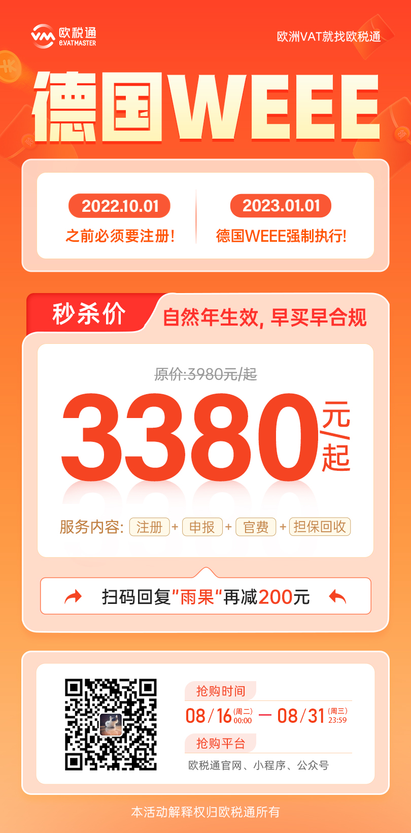 @德国站卖家：罚款下架！亚马逊将强制德国WEEE！