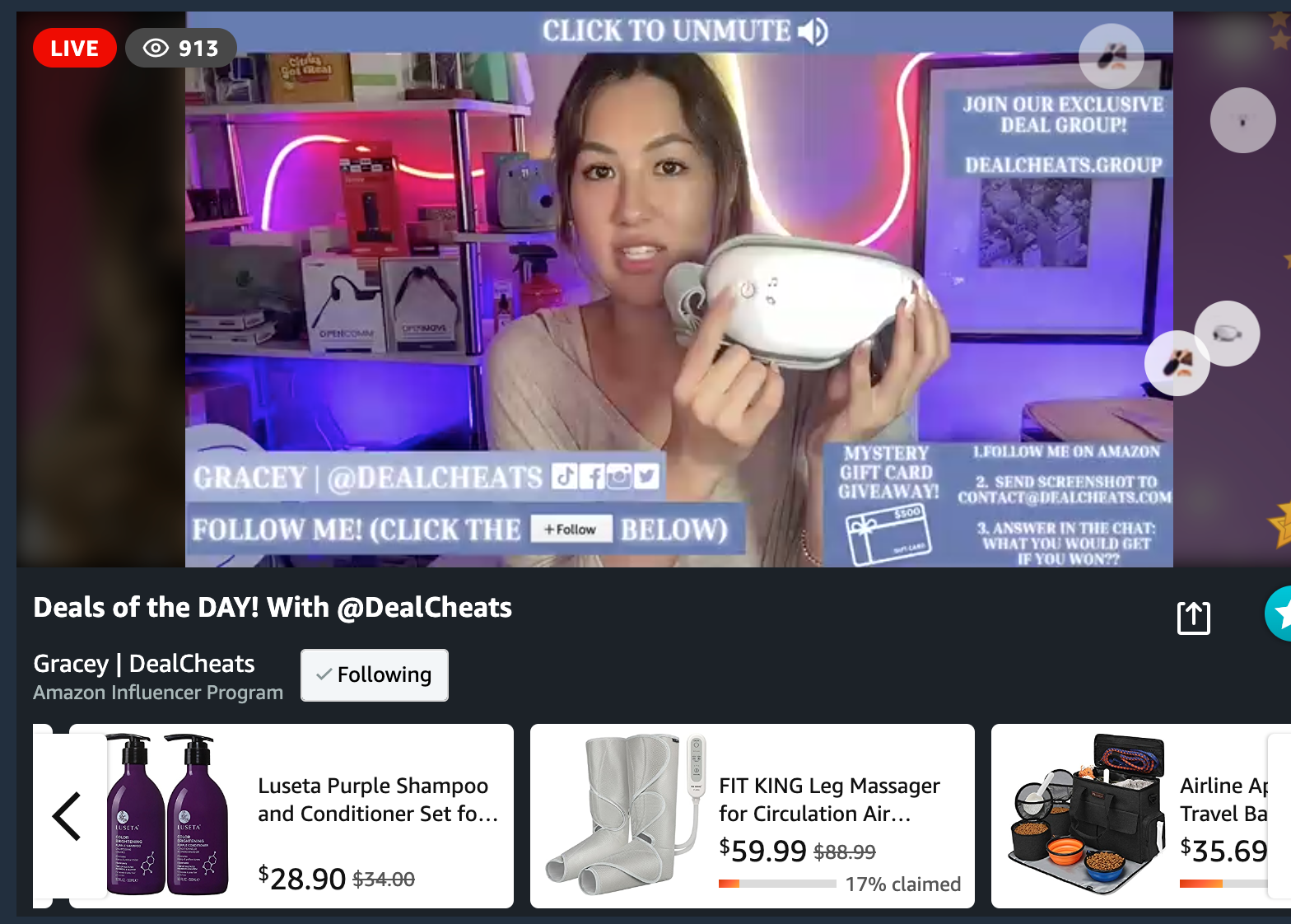 对于亚马逊红人直播的红人，你了解多少？