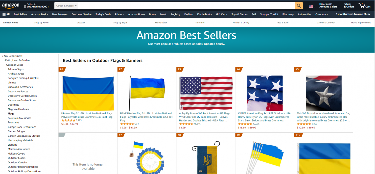 暴涨10000%!俄乌周边产品爆卖亚马逊,爆款背后警惕封号危机