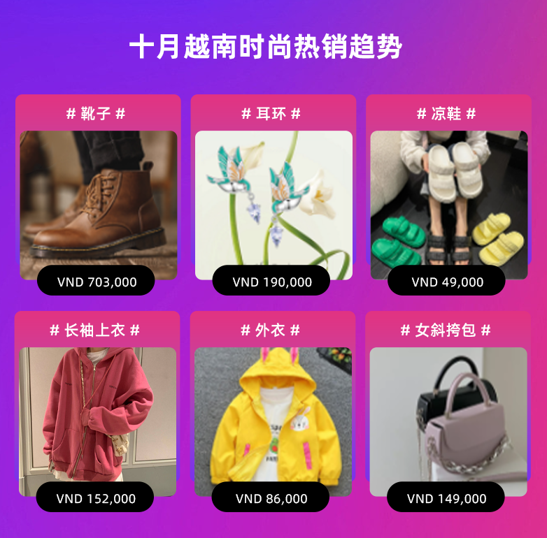 十月越南妇女节带动美妆热销，越南站点第四季度热销趋势选品公布！