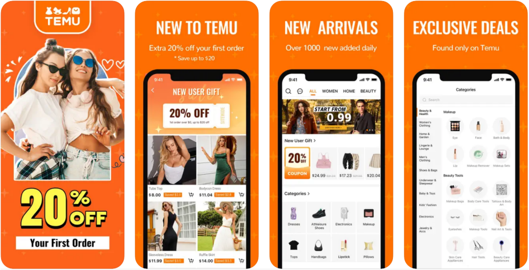 拼多多Temu的第一刀,“砍”得SHEIN有多痛?