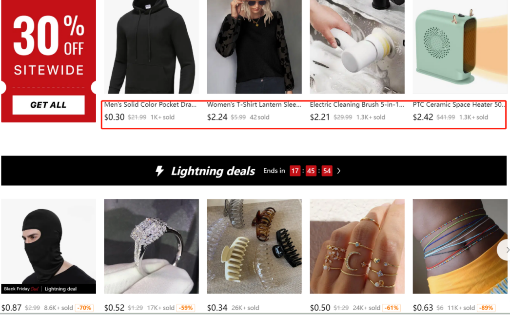 拼多多Temu的第一刀,“砍”得SHEIN有多痛?