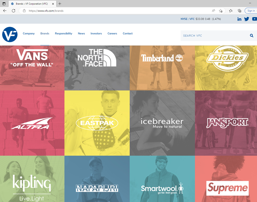 北面（NORTH FACE）、范斯（VANS）、TIMBERLAND、 ICEBREAKER多家企业美国商标维权