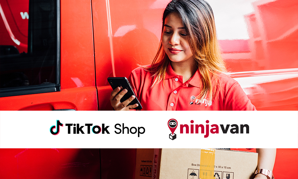 Ninja Van成为TikTok Shop官方物流合作伙伴!