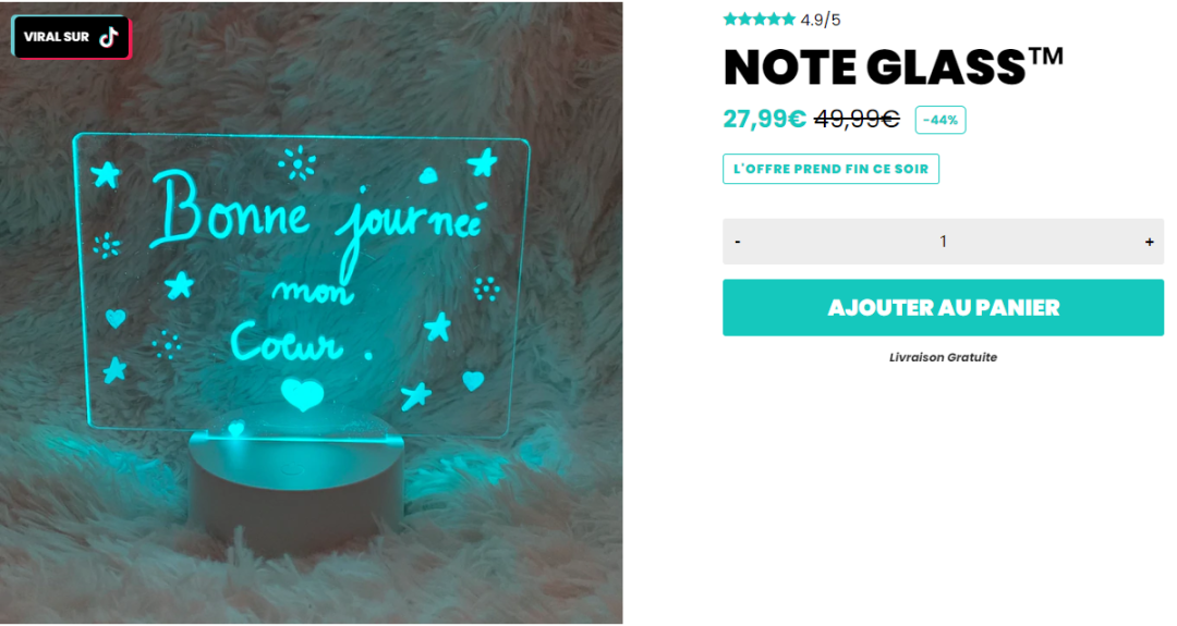 “可以写字的灯”获千万播放!led类目又出新爆品