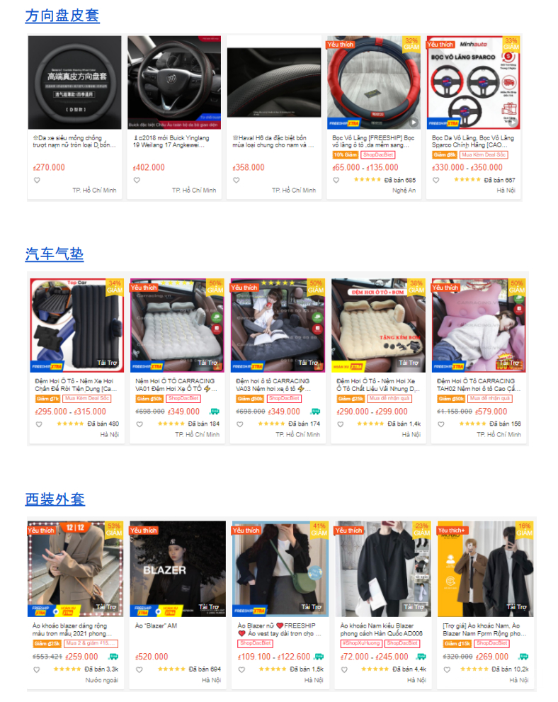 【Shopee市场周报】虾皮越南站2022年10月第3周市场周报