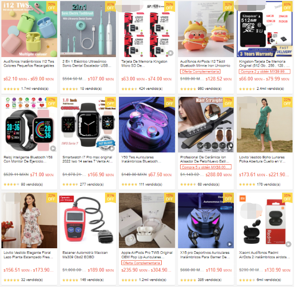 【Shopee市场周报】虾皮墨西哥站2022年7月第4周市场周报