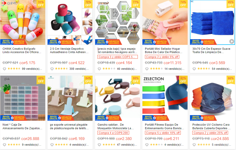 【Shopee市场周报】虾皮哥伦比亚站2022年3月第5周市场周报