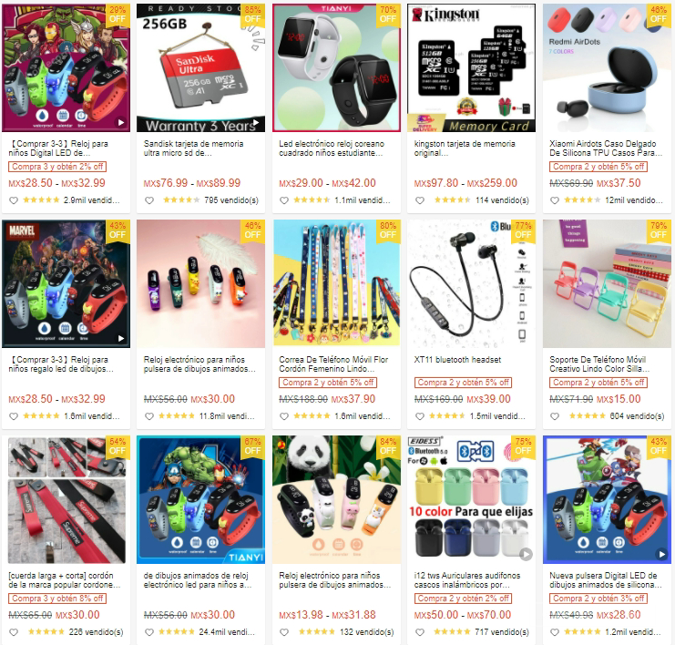 【Shopee市场周报】虾皮墨西哥站2022年3月第5周市场周报