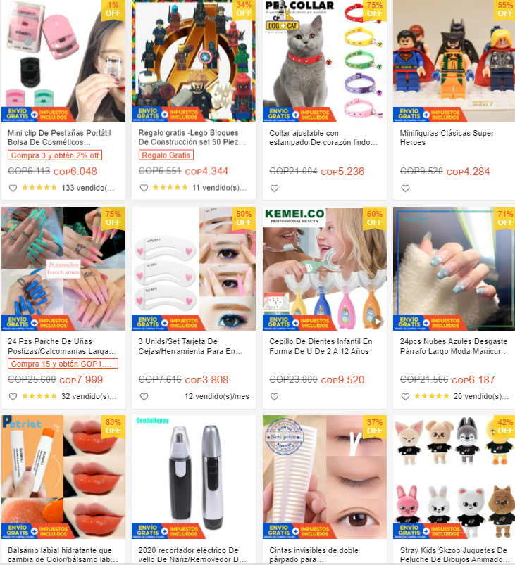 【Shopee市场周报】虾皮哥伦比亚站2022年3月第3周市场周报