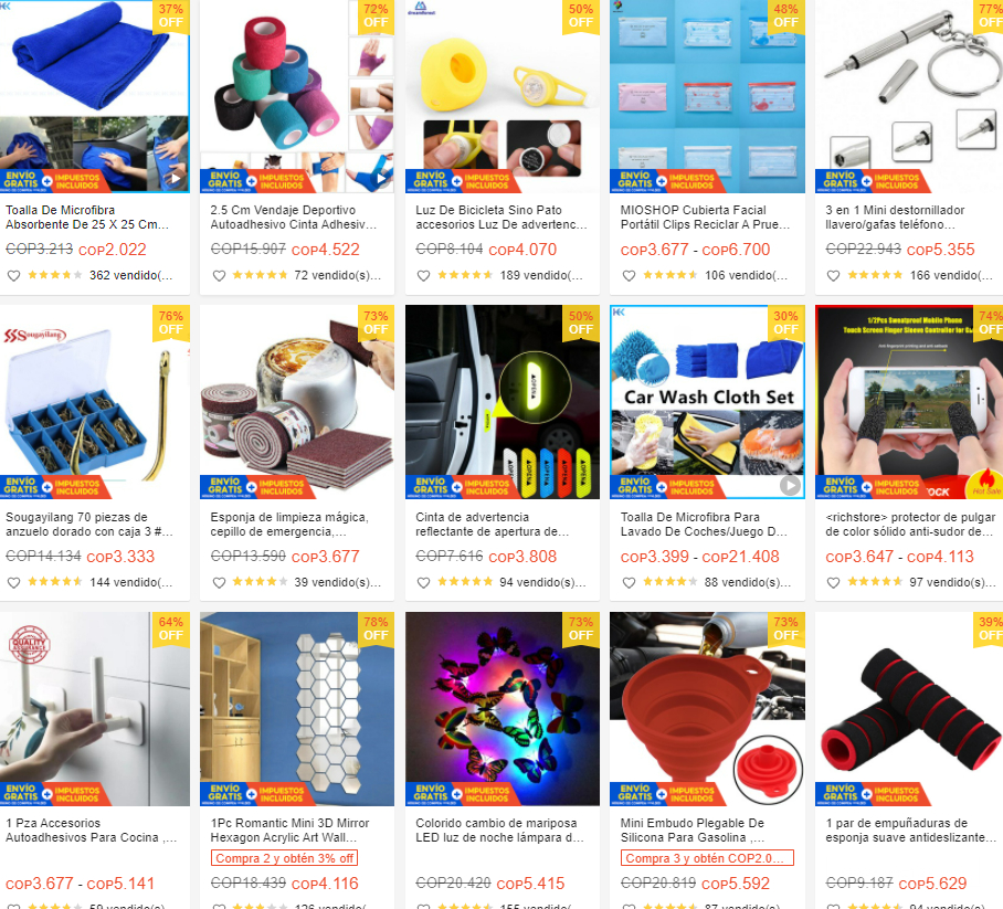 【Shopee市场周报】虾皮哥伦比亚站2022年3月第3周市场周报