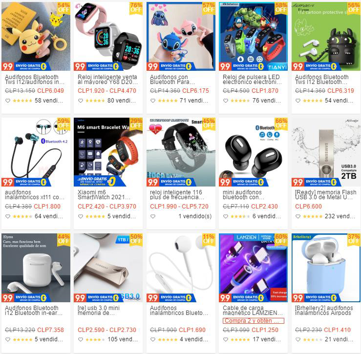 【Shopee市场周报】虾皮智利站2021年9月第2周市场周报