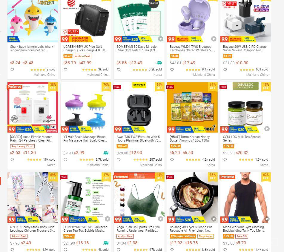 【Shopee市场周报】虾皮新加坡站2021年9月第2周市场周报