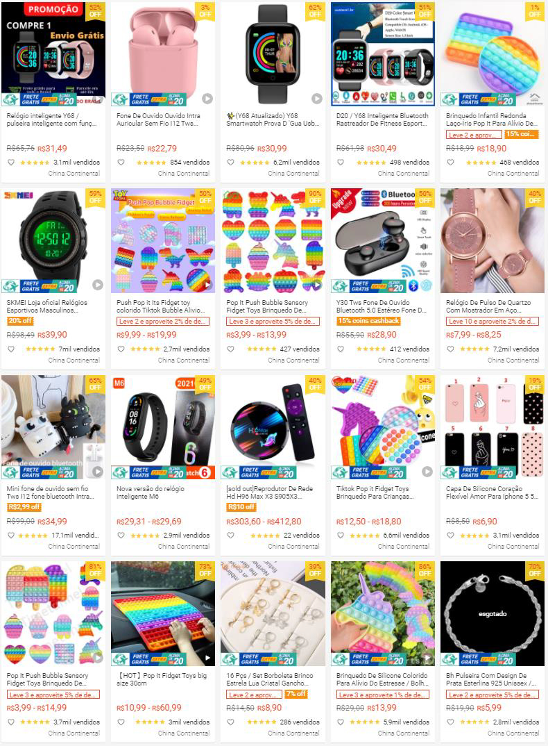 【Shopee市场周报】虾皮巴西站2021年8月第4周市场周报