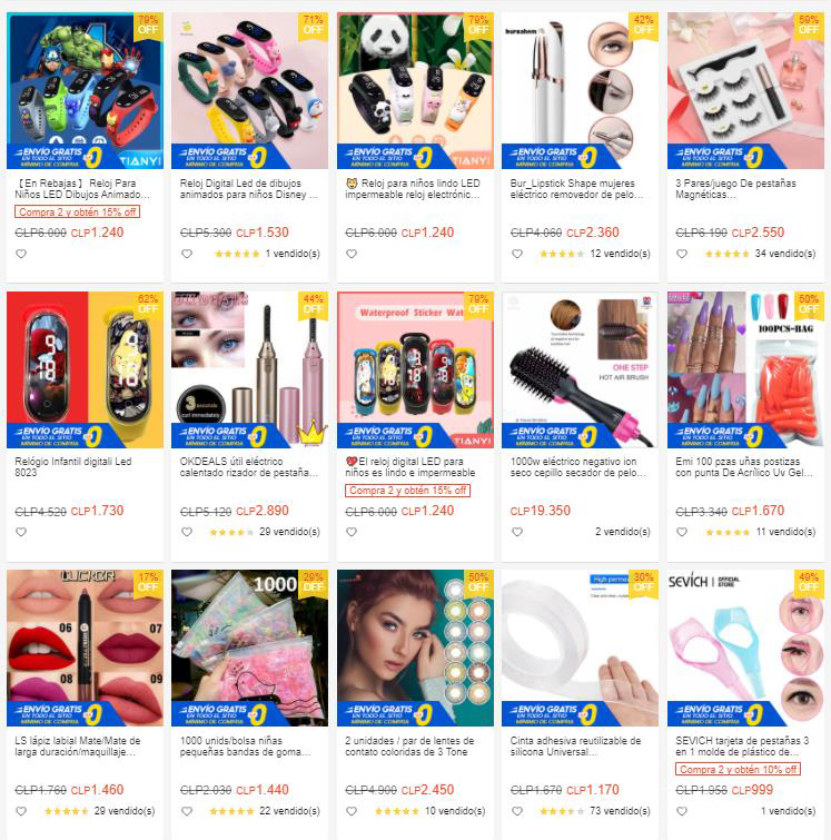 【Shopee市场周报】虾皮智利站2021年8月第4周市场周报