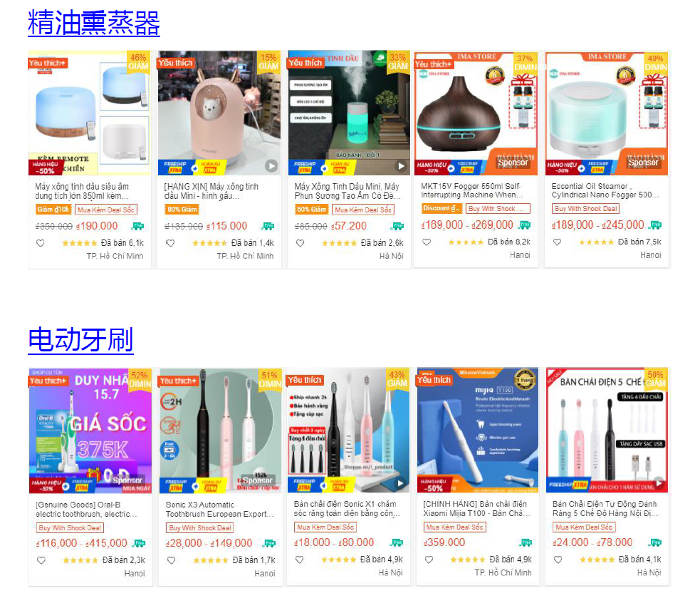 【Shopee市场周报】虾皮越南站2021年8月第3周市场周报