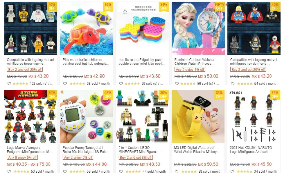 【Shopee市场周报】虾皮墨西哥站2021年8月第2周市场周报