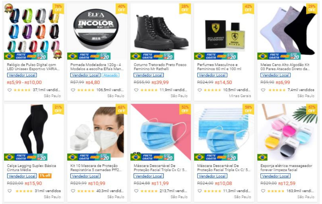 【Shopee市场周报】虾皮巴西站2021年8月第2周市场周报