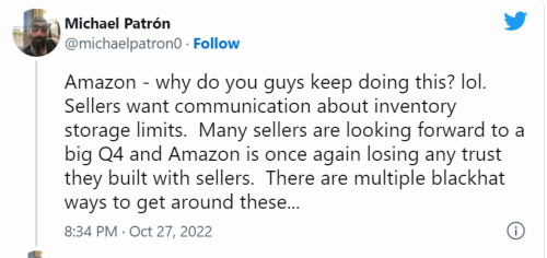 1667185452128943.png 亚马逊称仅6%美国卖家受库容影响