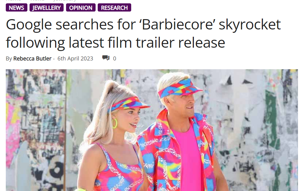 搜索量激增9900%,TikTok粉色潮流又爆了